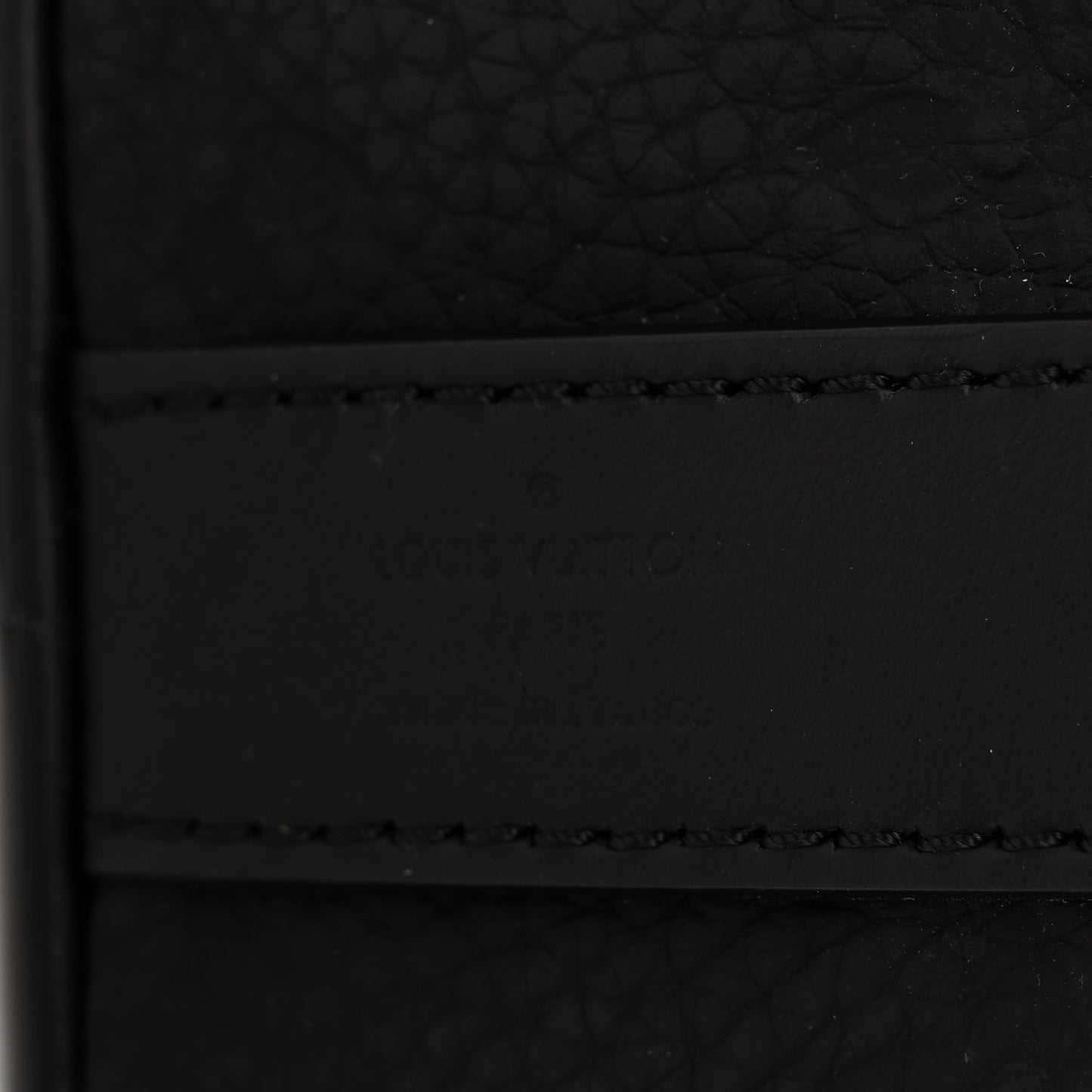 Monogram Taurillon Keepall Bandouliere 25 Black