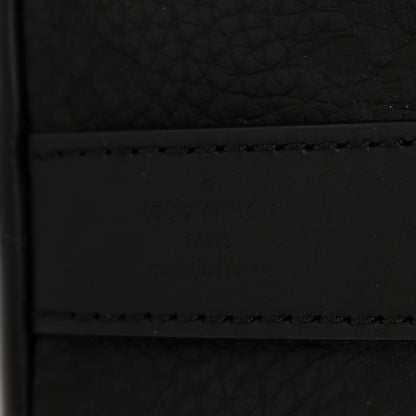 Louis Vuitton Monogram Taurillon Keepall Bandouliere 25 Black 6 of 10