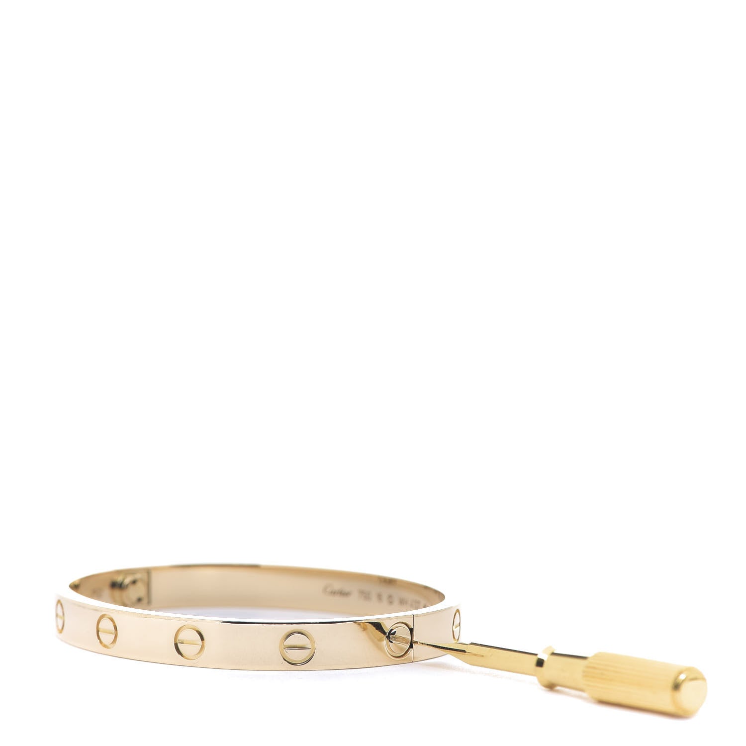 Cartier 18K Yellow Gold LOVE Bracelet 16 3 of 5