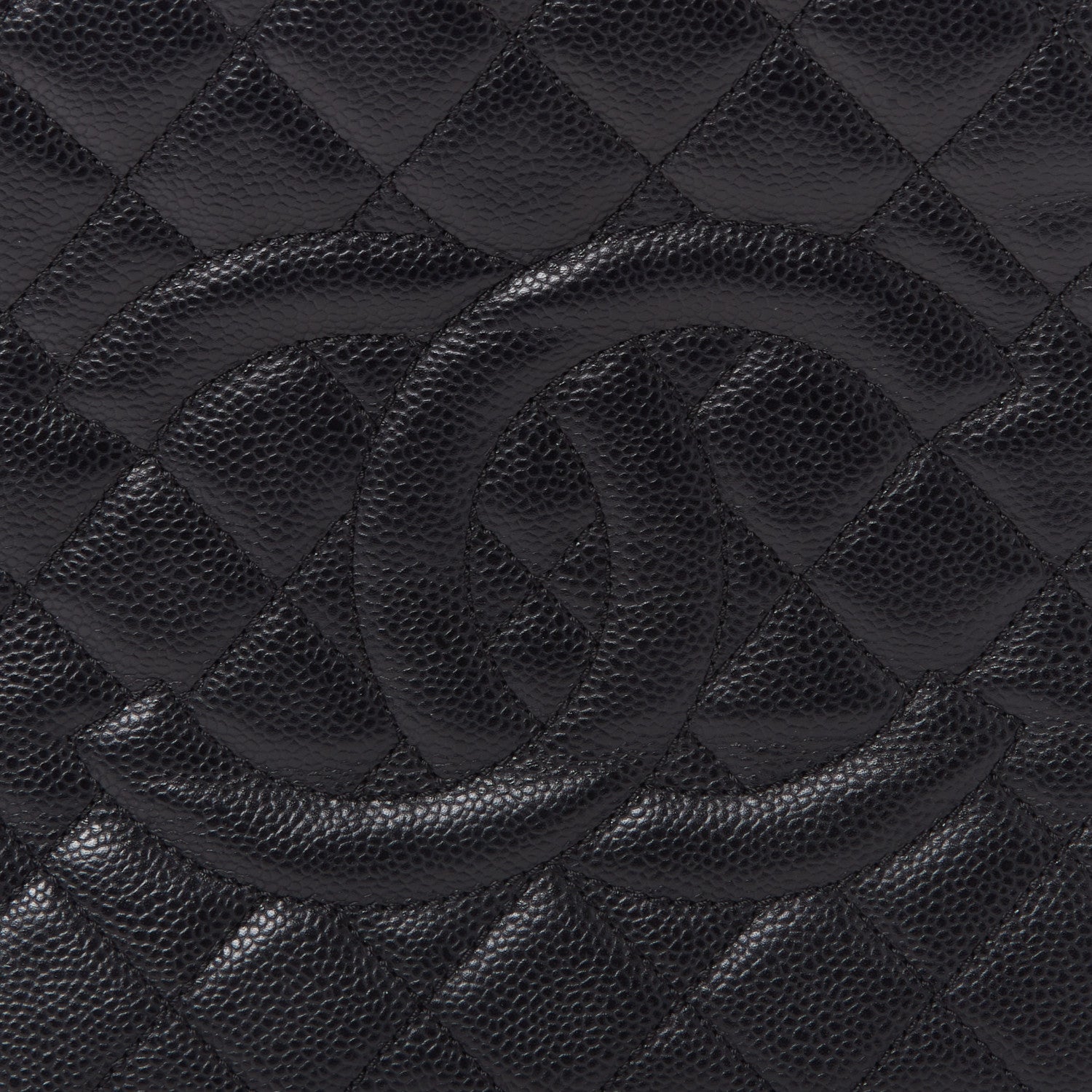 Chanel Caviar Quilted Grand Shopping Tote GST Black 8 of 10
