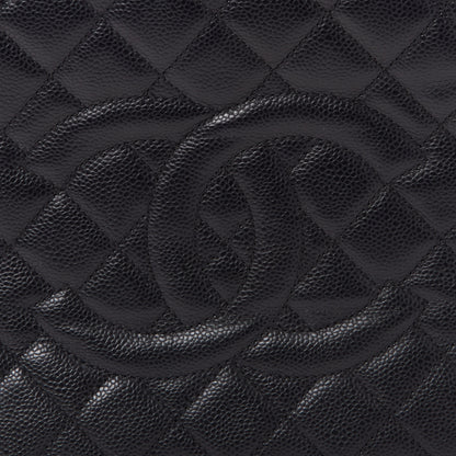 Chanel Caviar Quilted Grand Shopping Tote GST Black 8 of 10