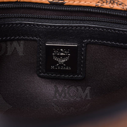 MCM Visetos Crossbody Flap Messenger Cognac 6 of 9