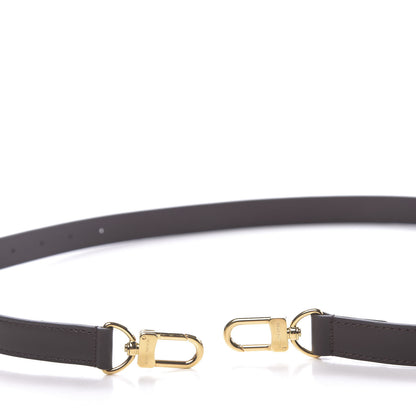 Louis Vuitton Calfskin 16mm Adjustable Shoulder Strap Brown 3 of 3