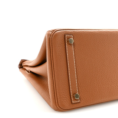Hermes Togo Birkin 30 Gold 8 of 10