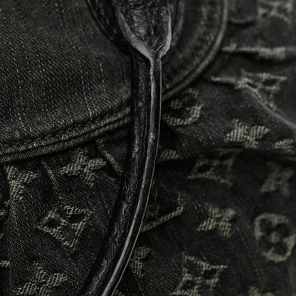 Louis Vuitton Denim Neo Cabby MM Black 13 of 14