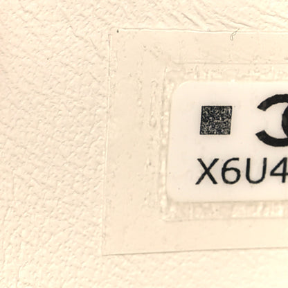 Chanel Shiny Aged Calfskin Quilted Mini Nano Kelly Shopper White 7 of 11