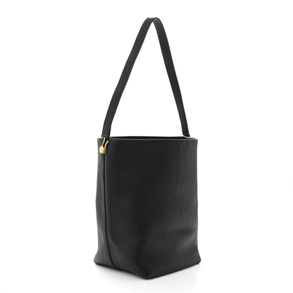 The Row Grained Calfskin Medium N/S Park Tote Black 3 of 10