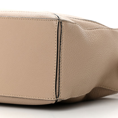 Loewe Grained Calfskin Small Puzzle Bag Sand 10 of 18