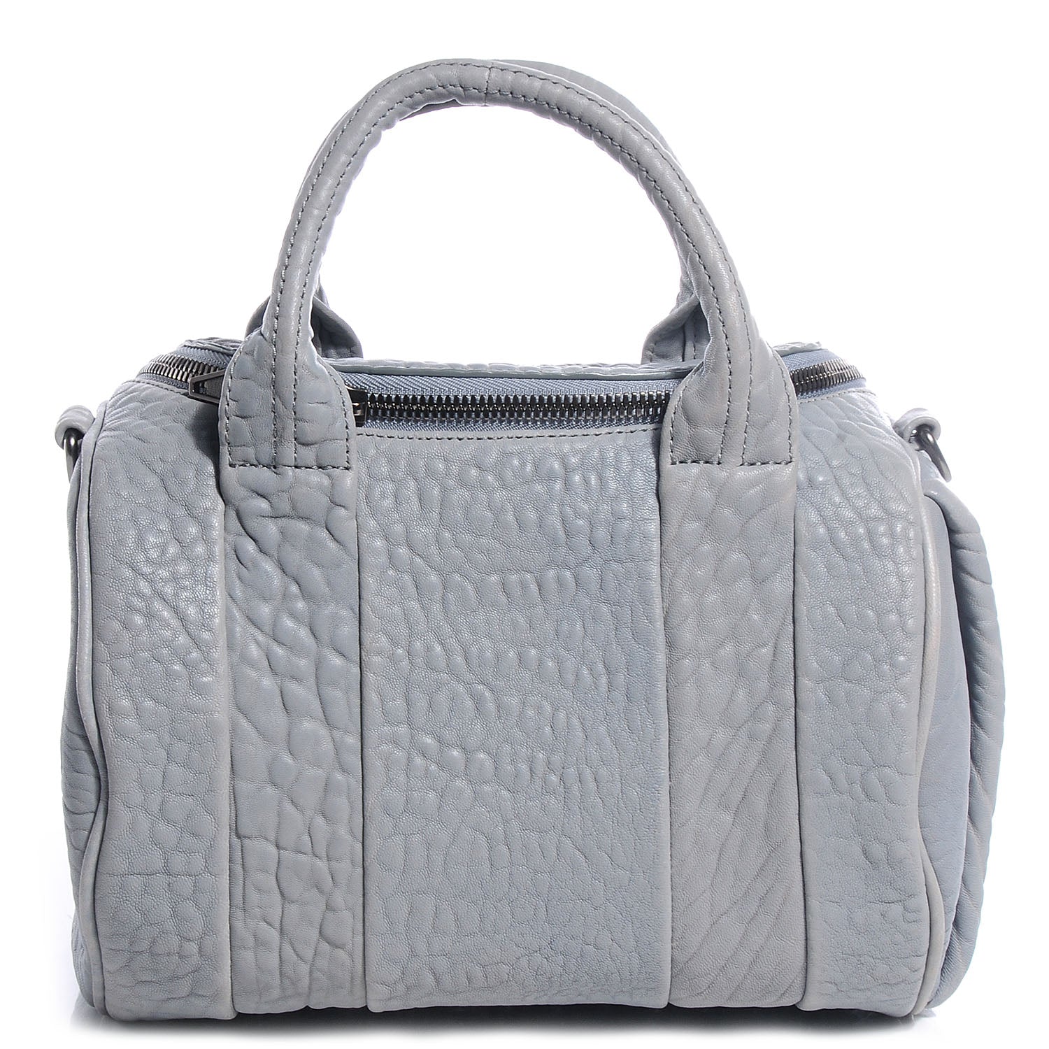 Alexander Wang Pebbled Leather Rockie Mercury with Black Nickel Hardware 1 of 7