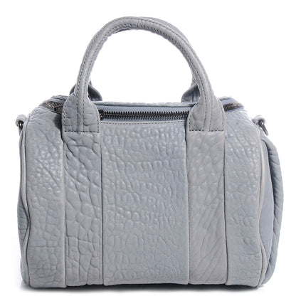 Alexander Wang Pebbled Leather Rockie Mercury with Black Nickel Hardware 1 of 7