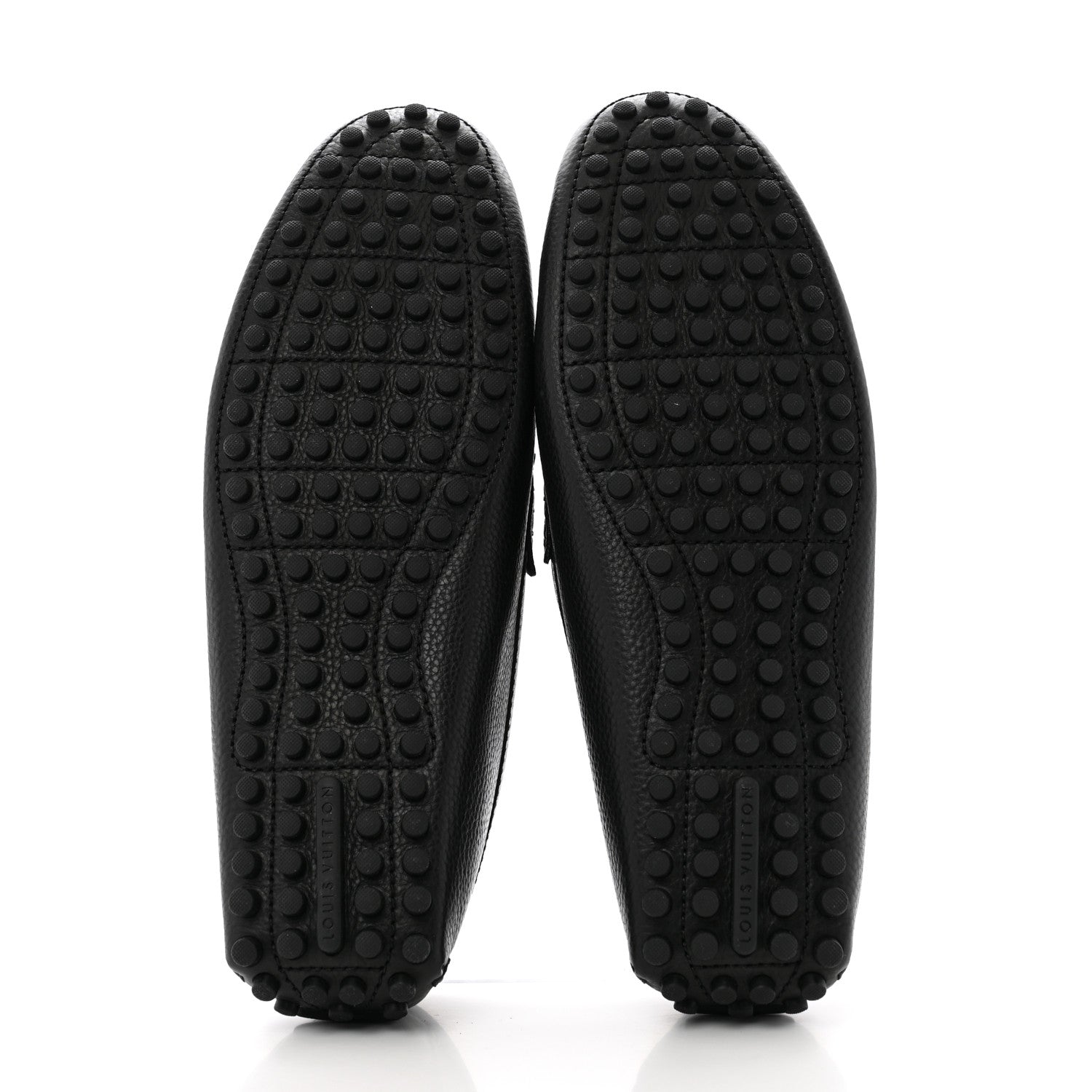 Louis Vuitton Taiga Mens Hockenheim Moccasin Loafers 11.5 Black 6 of 8