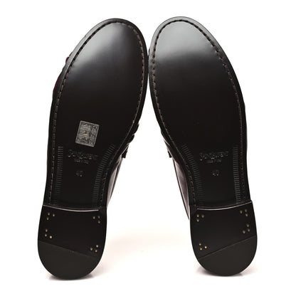 Saint Laurent Radiance Calfskin Le Loafer 15 Moccasin 40 Dark Ruby 6 of 10