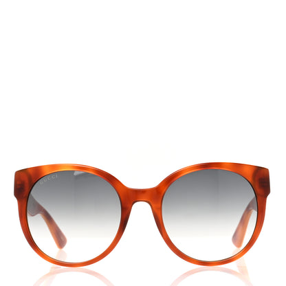 Gucci Round Eye GG GG0035SN Sunglasses Tortoise 2 of 6
