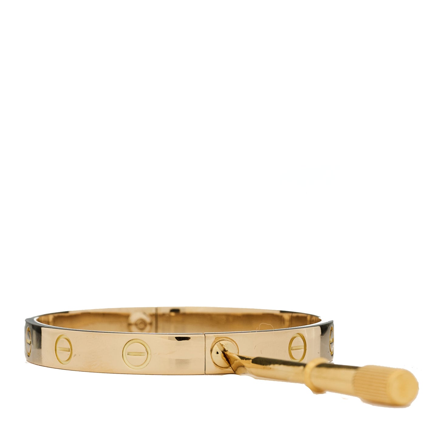 18K Yellow Gold LOVE Bracelet 16