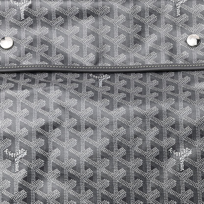 Goyard Goyardine Saint Leger Soft Briefcase Backpack Grey 7 of 9