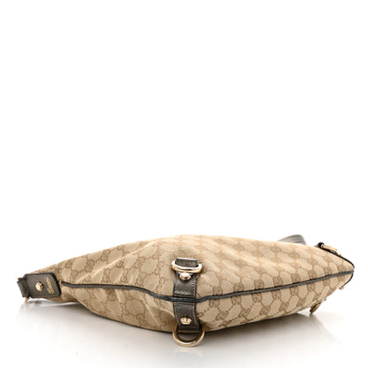 Gucci Monogram Abbey Messenger Bag Pewter 4 of 14