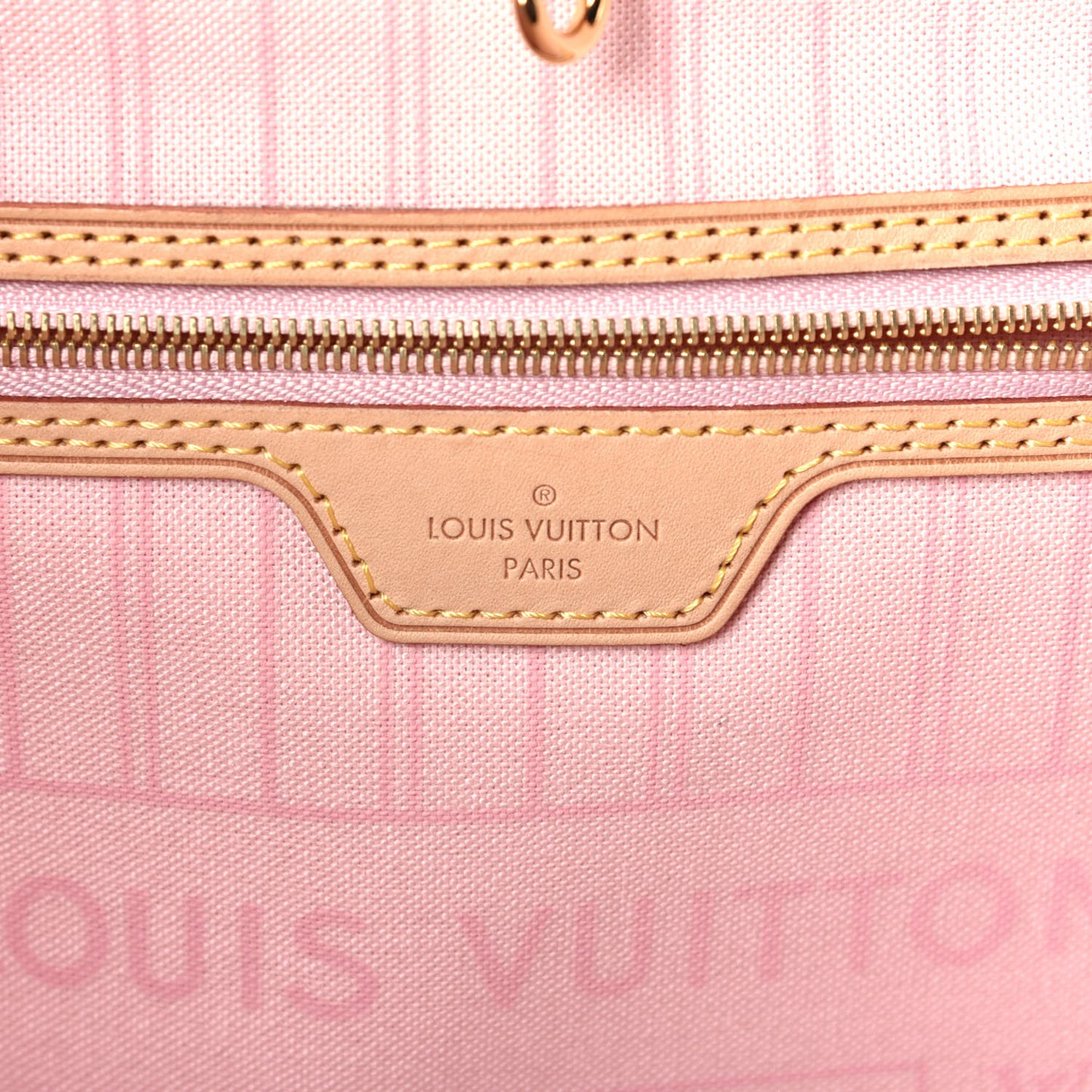 Damier Azur Neo Neverfull MM Rose Ballerine