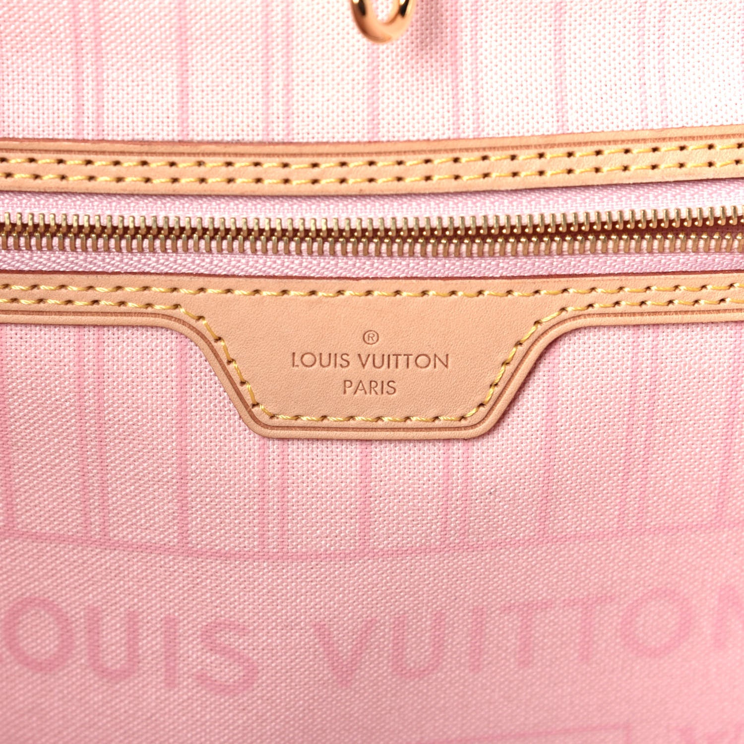 Louis Vuitton Damier Azur Neo Neverfull MM Rose Ballerine 10 of 20