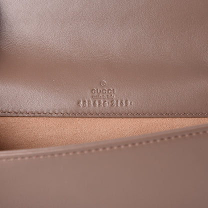 Gucci Calfskin Matelasse GG Marmont Mini Bag Porcelain Rose 5 of 8