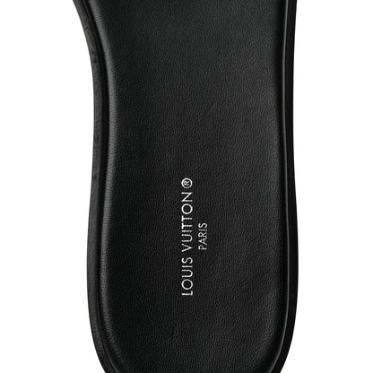 Louis Vuitton Patent Monogram Lock It Flat Mules 39 8 of 11