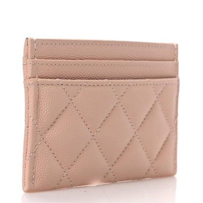 Chanel Caviar Quilted Chanel 19 Card Holder Pink Blue 3 of 8
