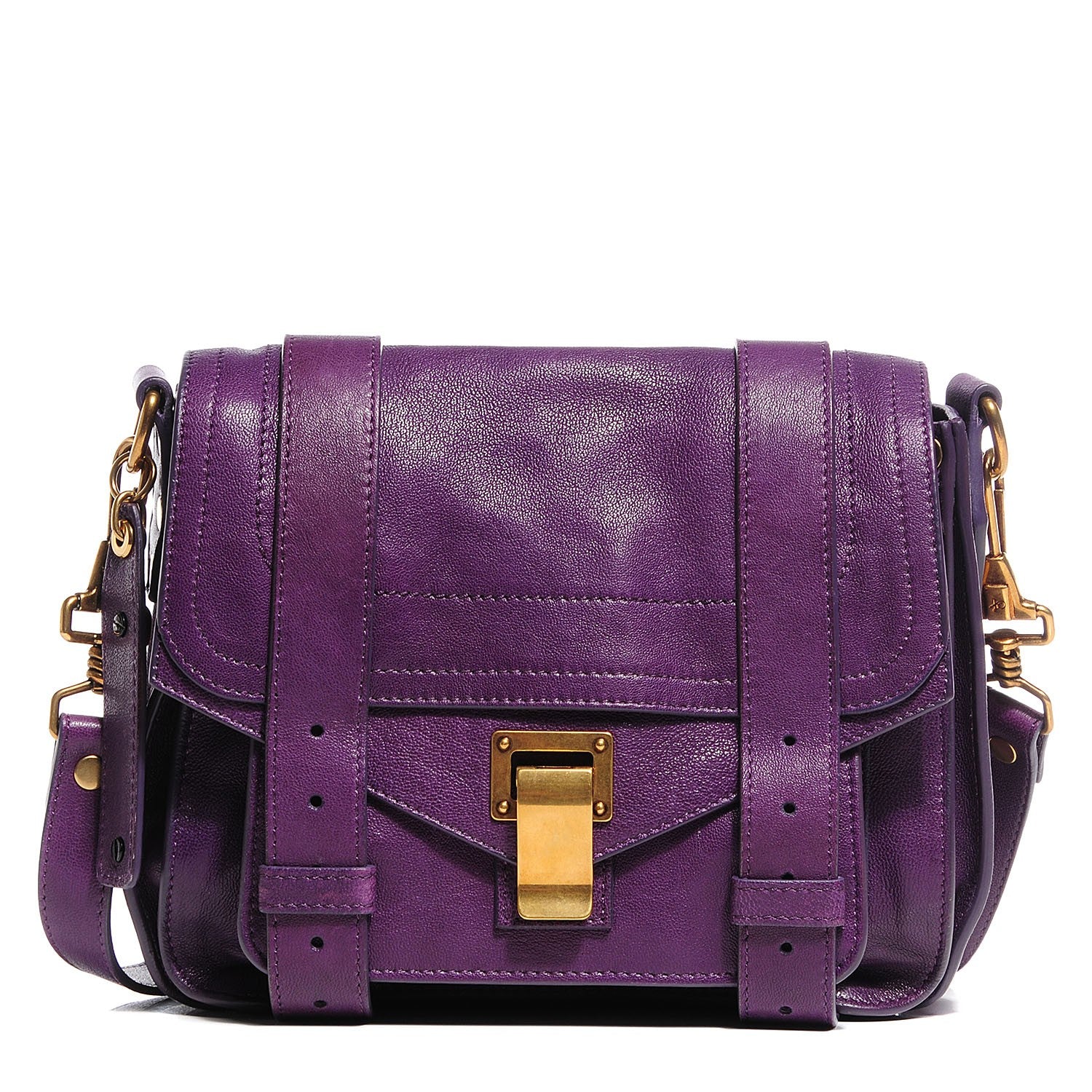Proenza Schouler Leather PS1 Pouch Messenger Bag Veruca Salt 1 of 13