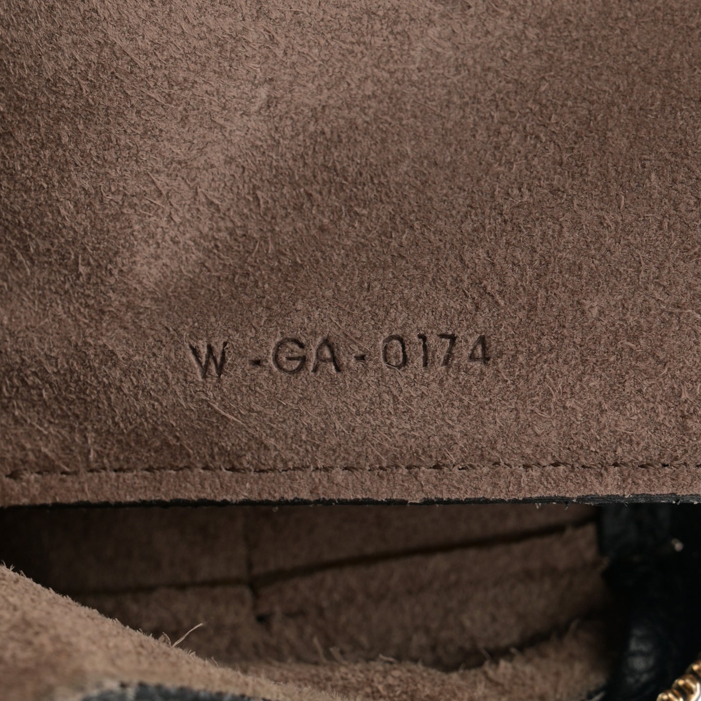 Drummed Calfskin Mini Belt Bag Black