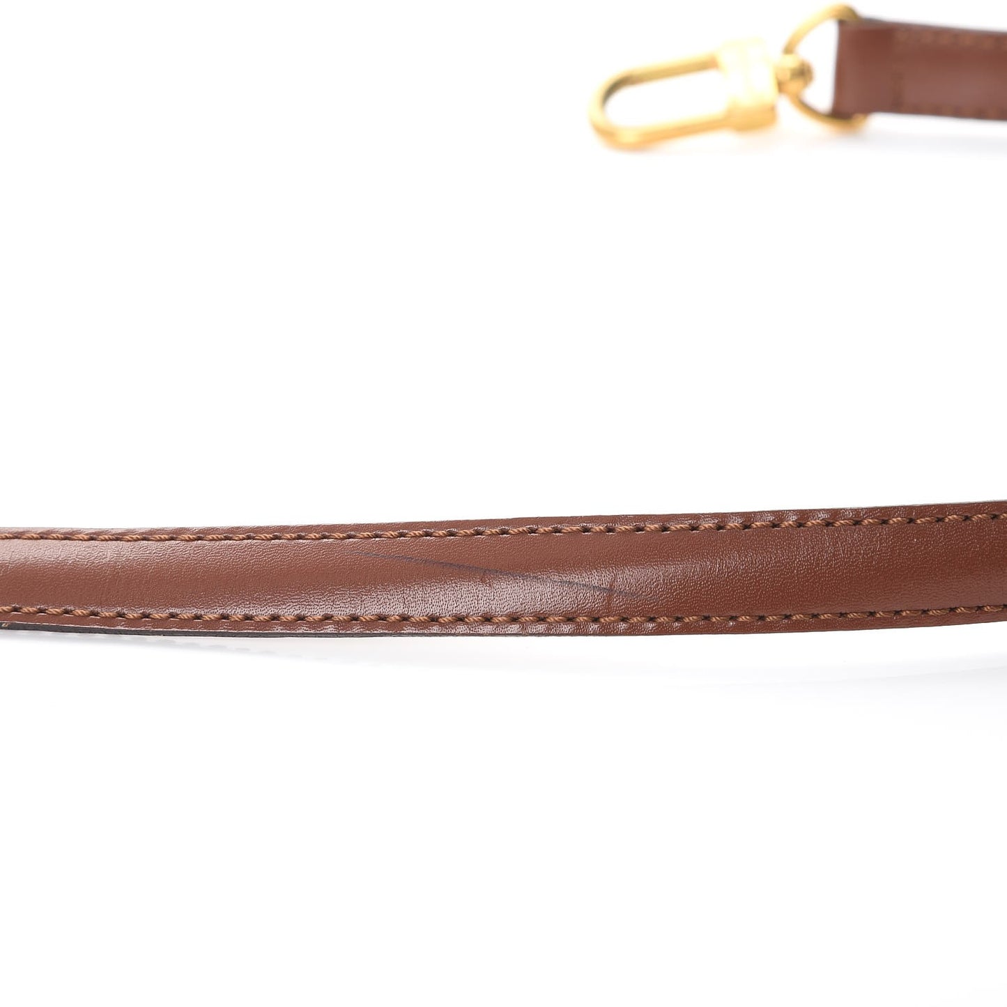 Calfskin 16mm Monceau Adjustable Shoulder Strap Brown