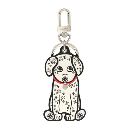 Louis Vuitton Calfskin Dalmata Bag Charm Key Holder 1 of 7