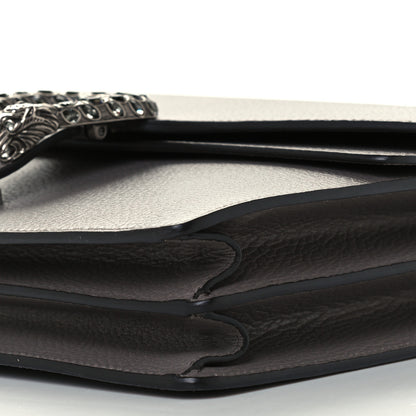 Gucci Dollar Calfskin Crystal Medium Dionysus Shoulder Bag Dusty Grey Black Diamond 12 of 12