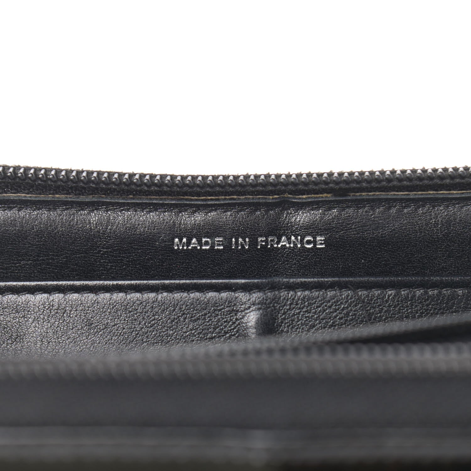 Chanel Patent Large Gusset CC Zip Wallet Black 6 of 9