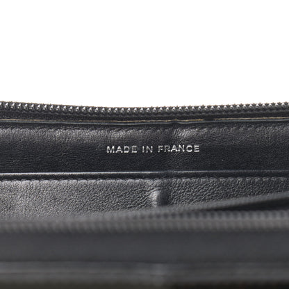 Chanel Patent Large Gusset CC Zip Wallet Black 6 of 9