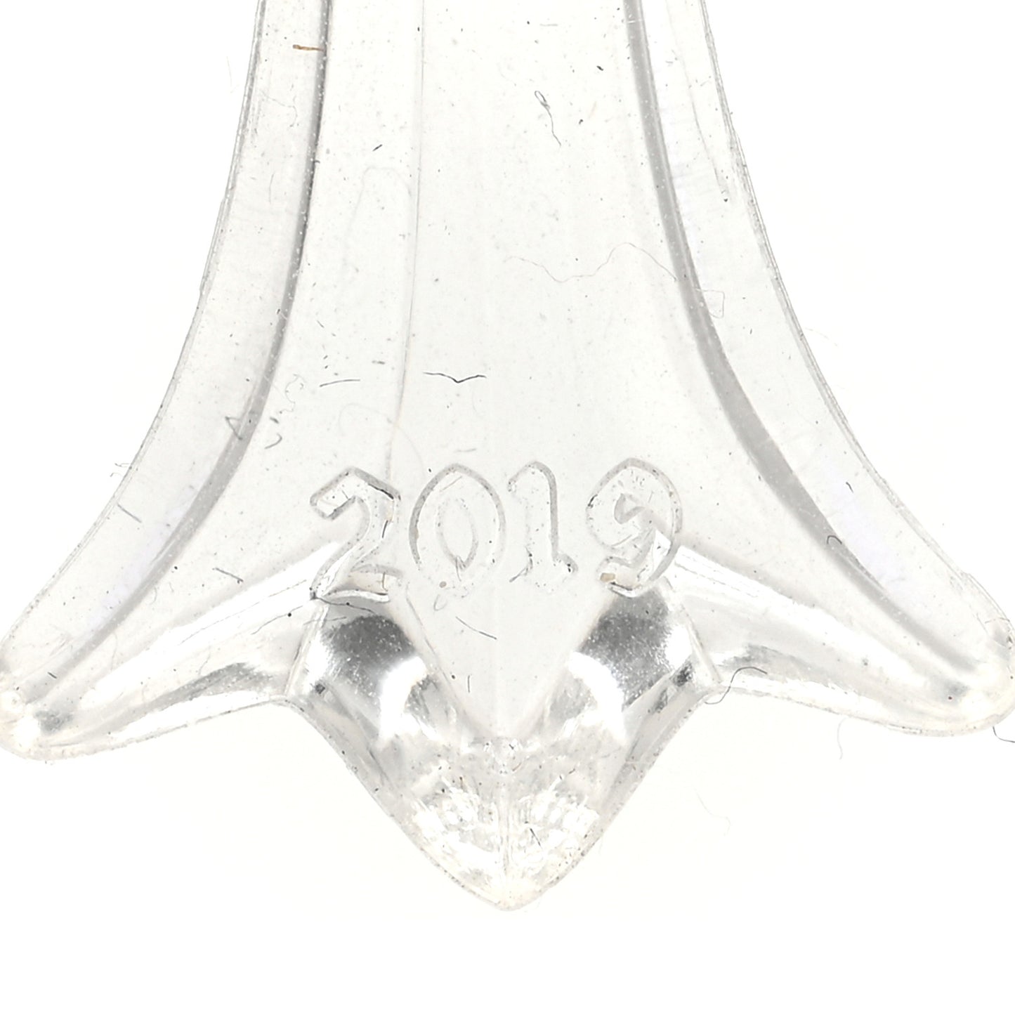 Metal Silicone Silichrome Cross Pendant Necklace Clear