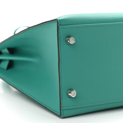 Hermes Epsom Kelly Sellier 32 Vert Verone 8 of 10