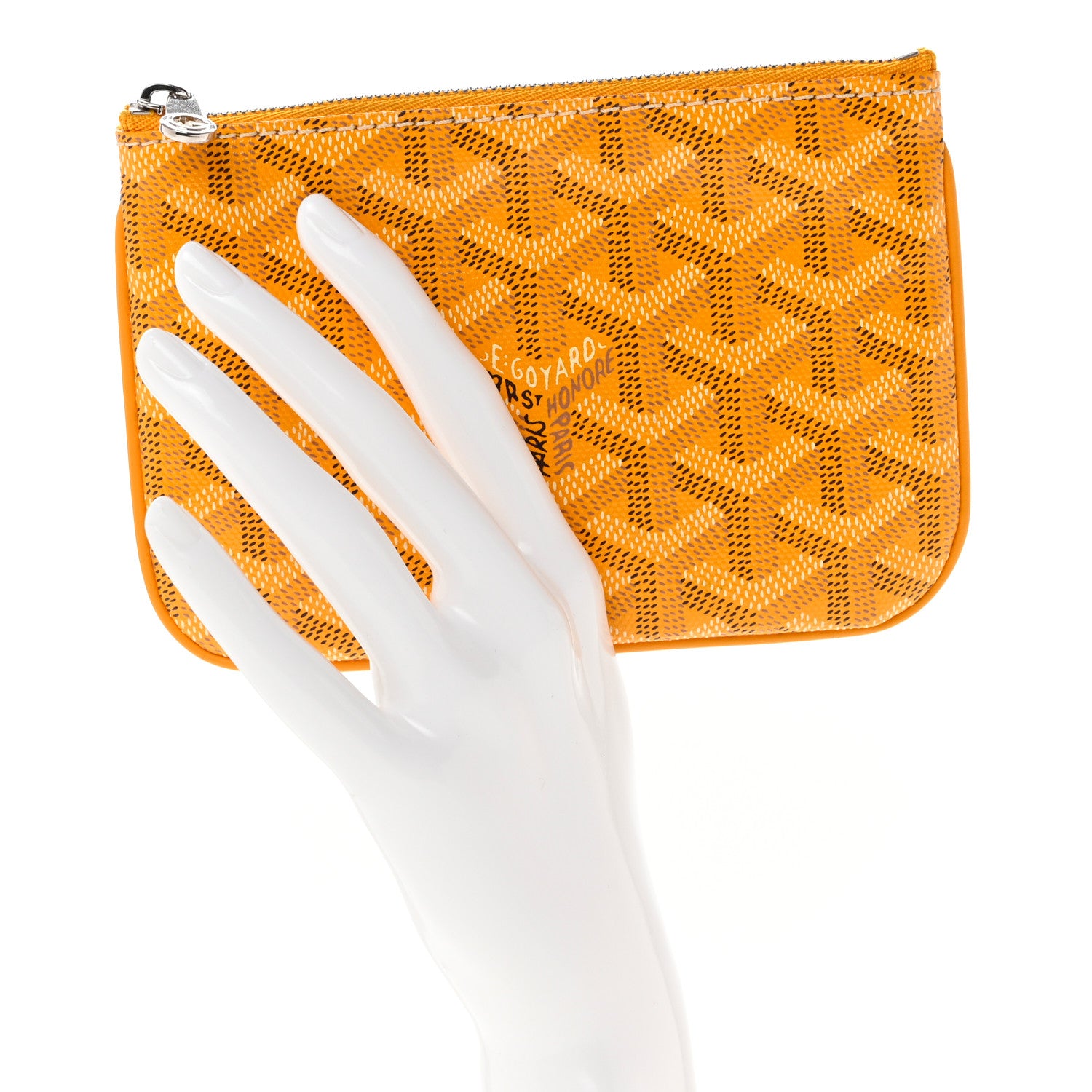 Goyard Goyardine Mini Senat Pochette Yellow 2 of 6