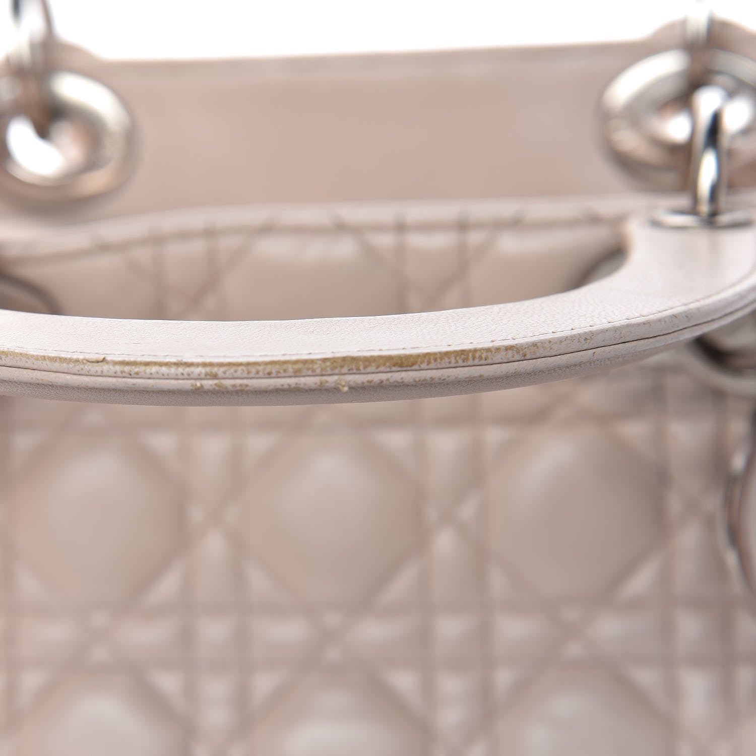 Christian Dior Lambskin Cannage Medium Lady Dior Light Pink 24 of 32