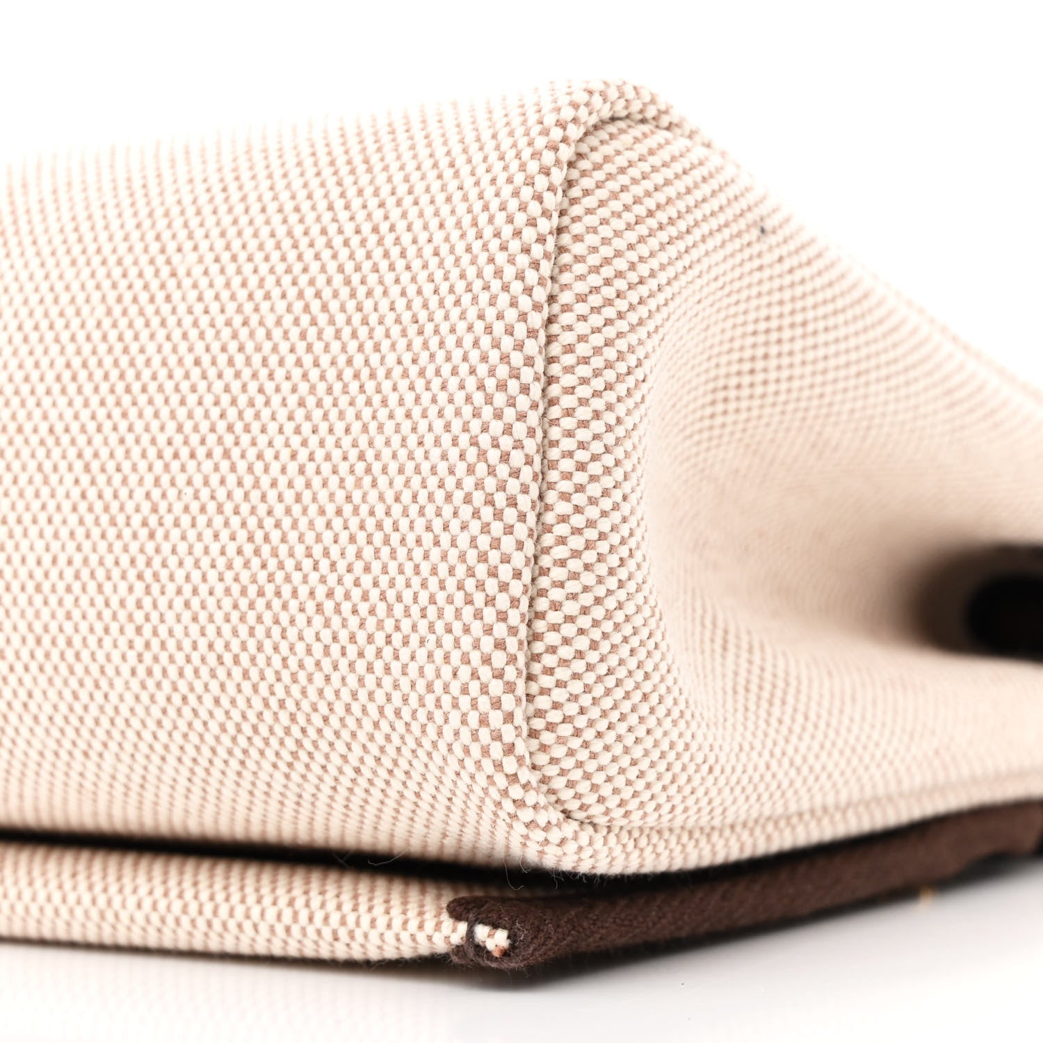 Hermes Military Toile Vache Hunter Herbag Zip Retourne 20 Ecru Beige Ebene 10 of 11