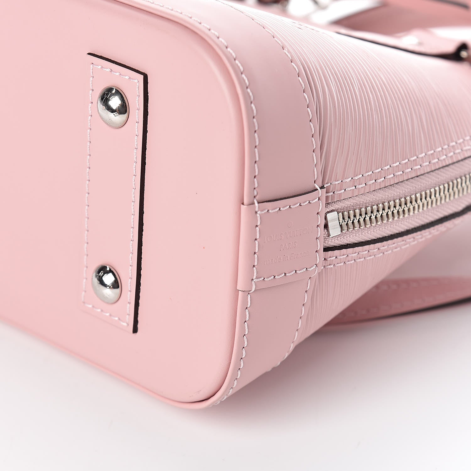 Louis Vuitton Epi Alma BB Rose Ballerine 9 of 9