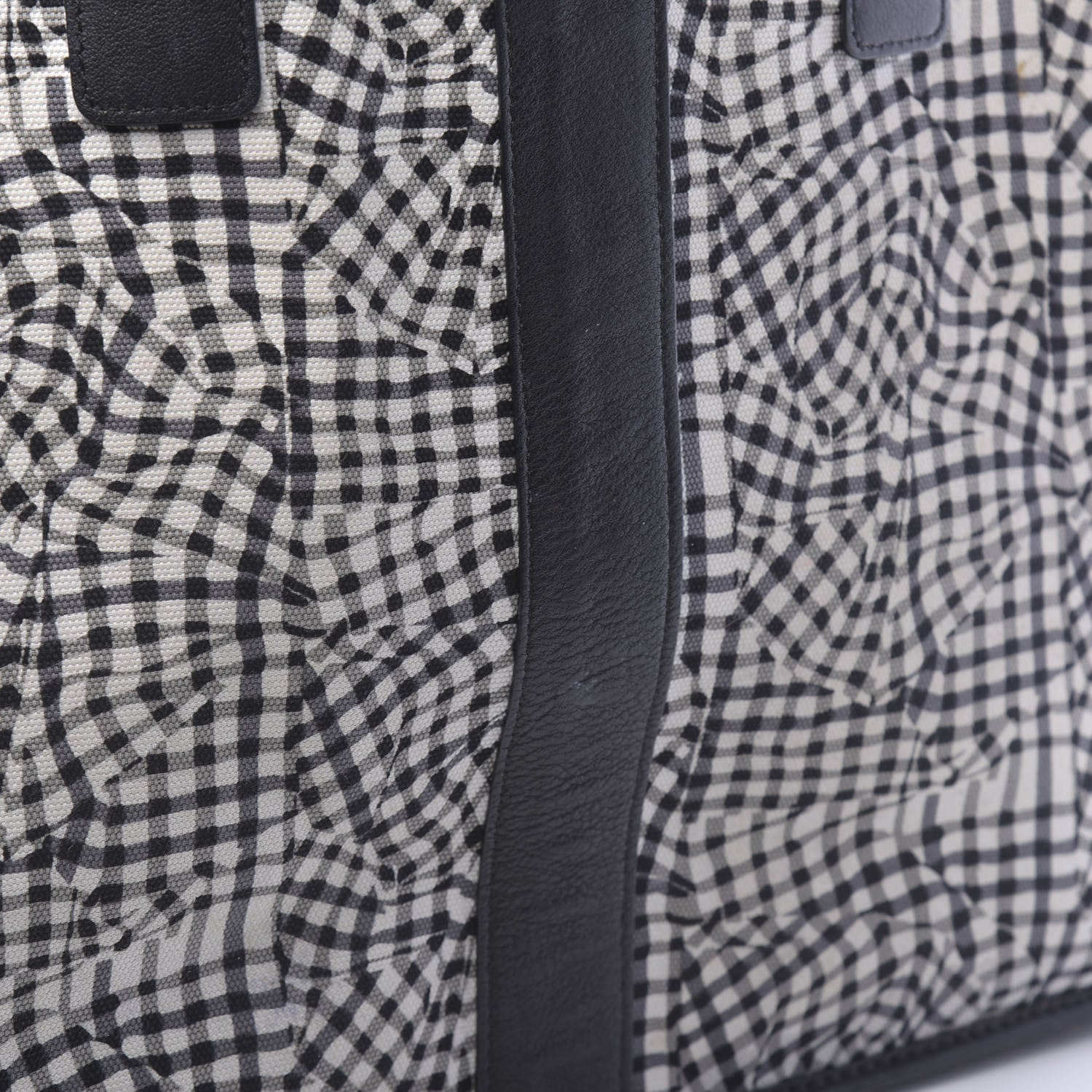 MCM Visetos Large Liz Reversible Shopper Tote Black 16 of 18