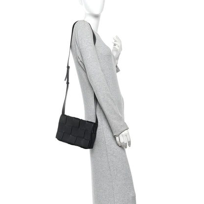 Bottega Veneta Nappa Maxi Intreccio Cassette Bag Black 2 of 10