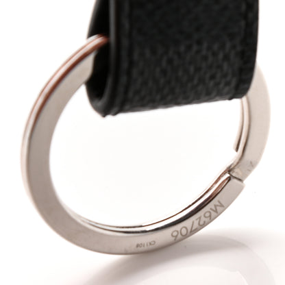 Louis Vuitton Damier Graphite LV Dragonne Key Holder 3 of 7