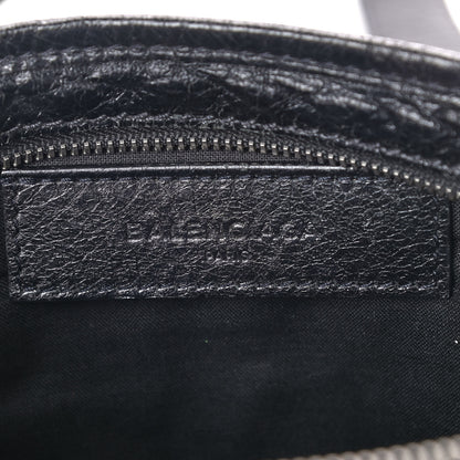Balenciaga Lambskin Classic Hardware Neo Lift Hip Bag Black 5 of 8