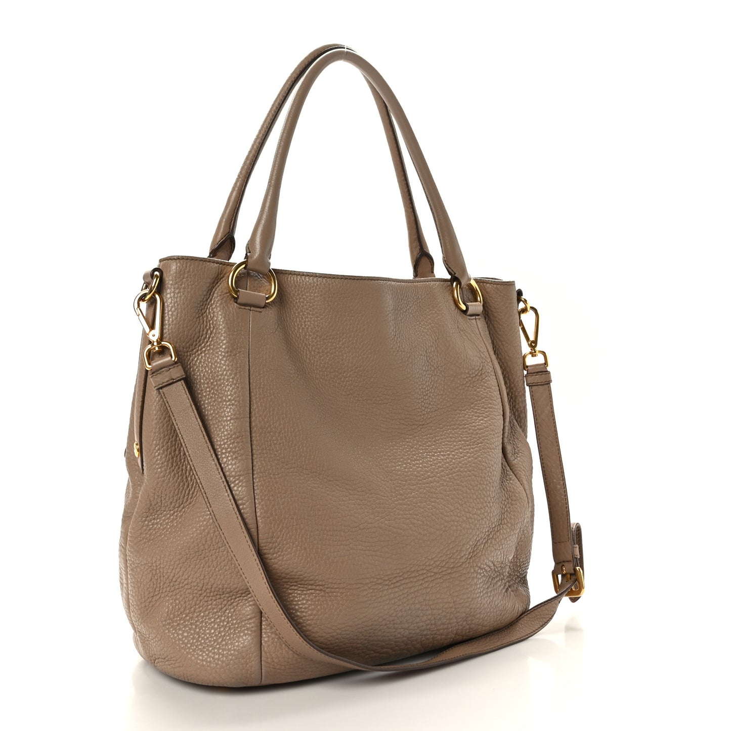 Vitello Daino Tote Caramel