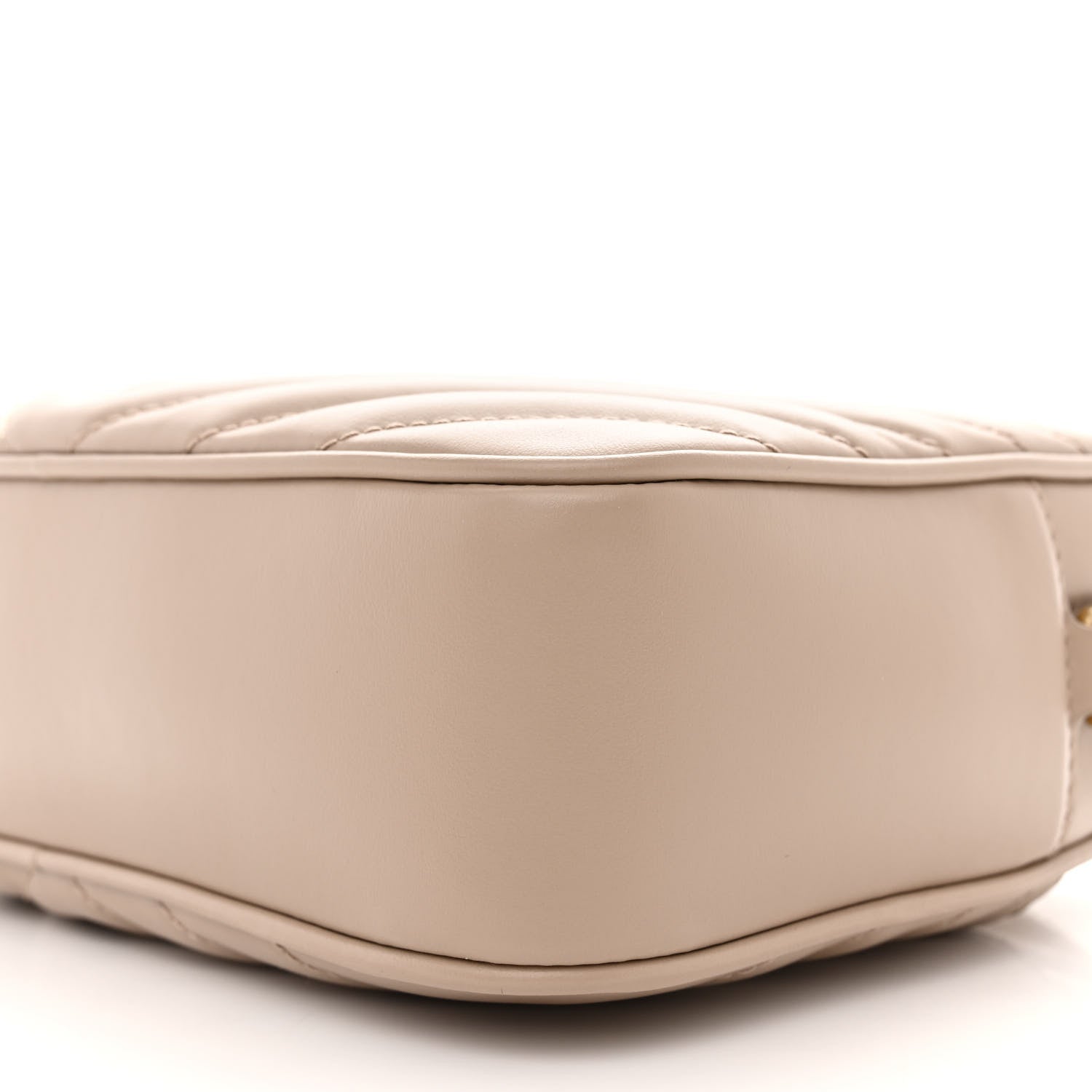 Saint Laurent Calfskin Matelasse Monogram Lou Camera Bag Dark Latte 9 of 10