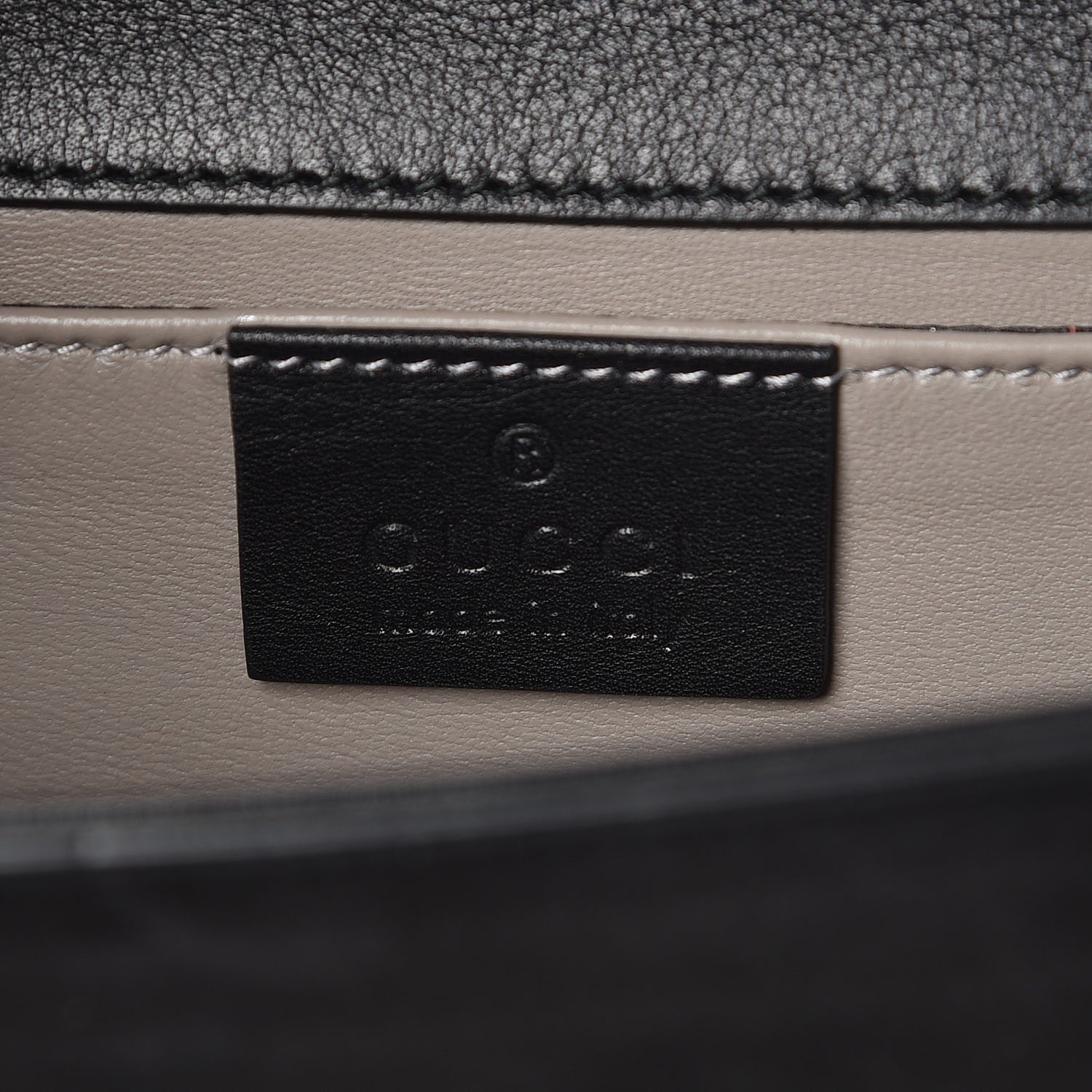 Gucci Suede Crystal Broadway Clutch Black 6 of 7