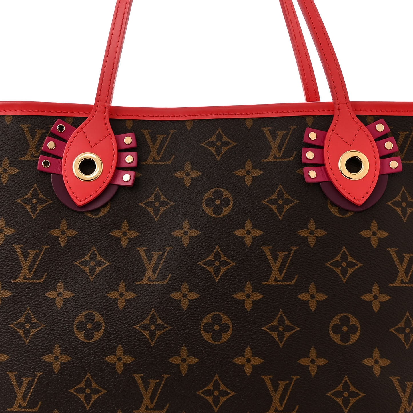 Monogram Totem Neo Neverfull MM Flamingo