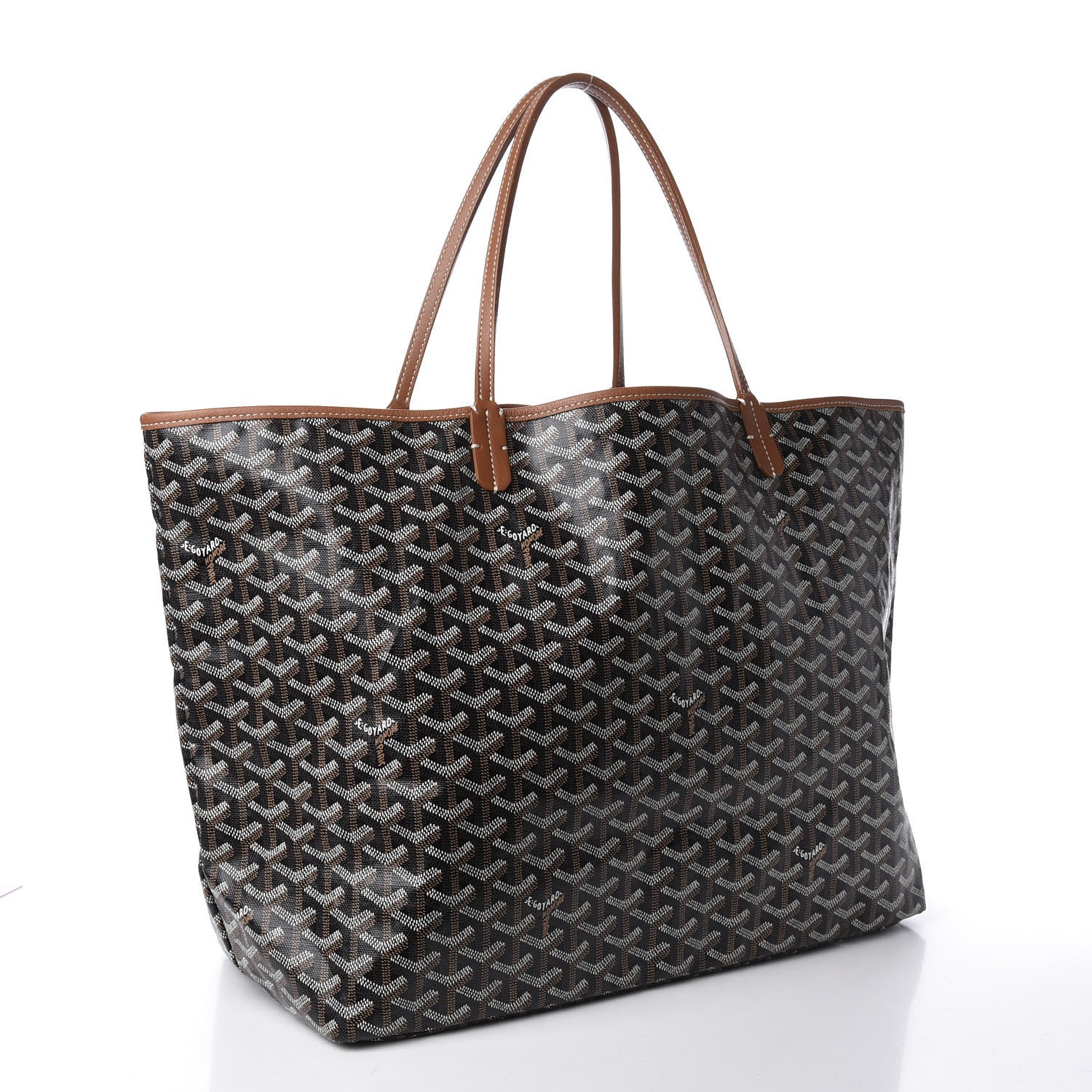 Goyard Goyardine Saint Louis GM Black Gold 3 of 12