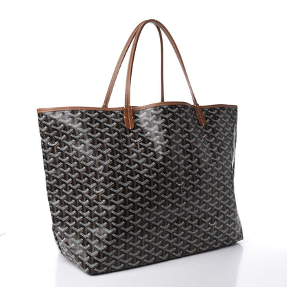 Goyard Goyardine Saint Louis GM Black Gold 3 of 12
