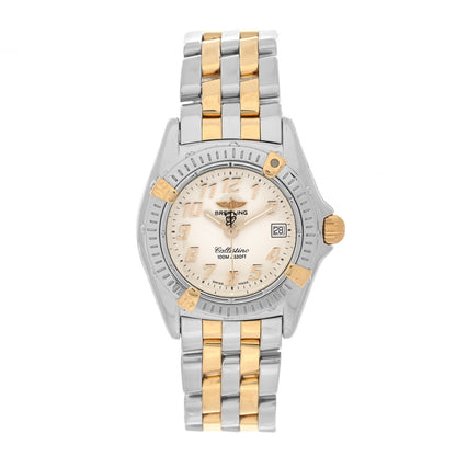 Breitling Stainless Steel 18K Yellow Gold 29mm Callistino Quartz Watch B52045 1 of 4