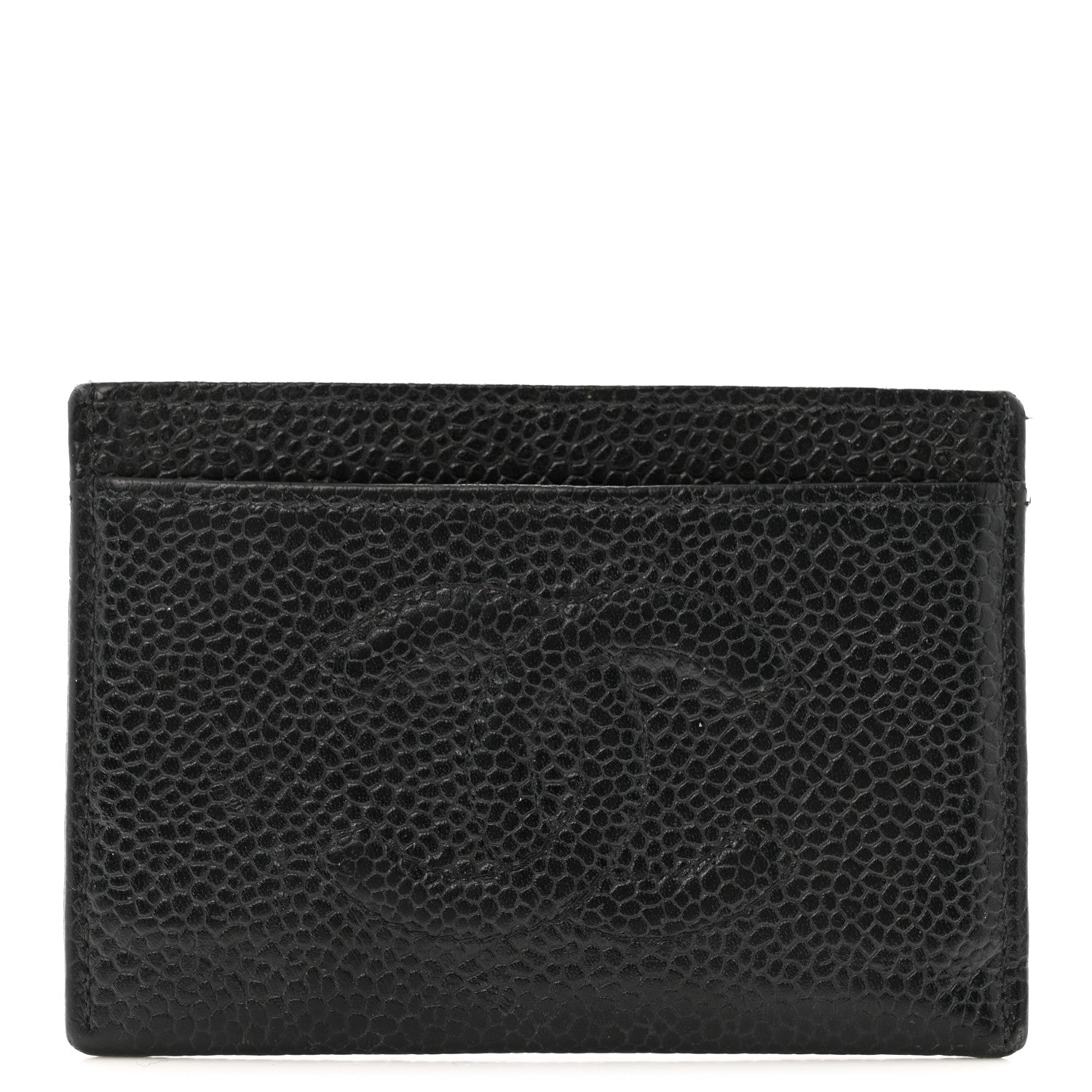 Chanel Caviar Timeless CC Card Holder Black 1 of 13